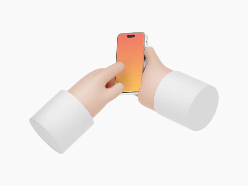 Cartoon Phone online mockup