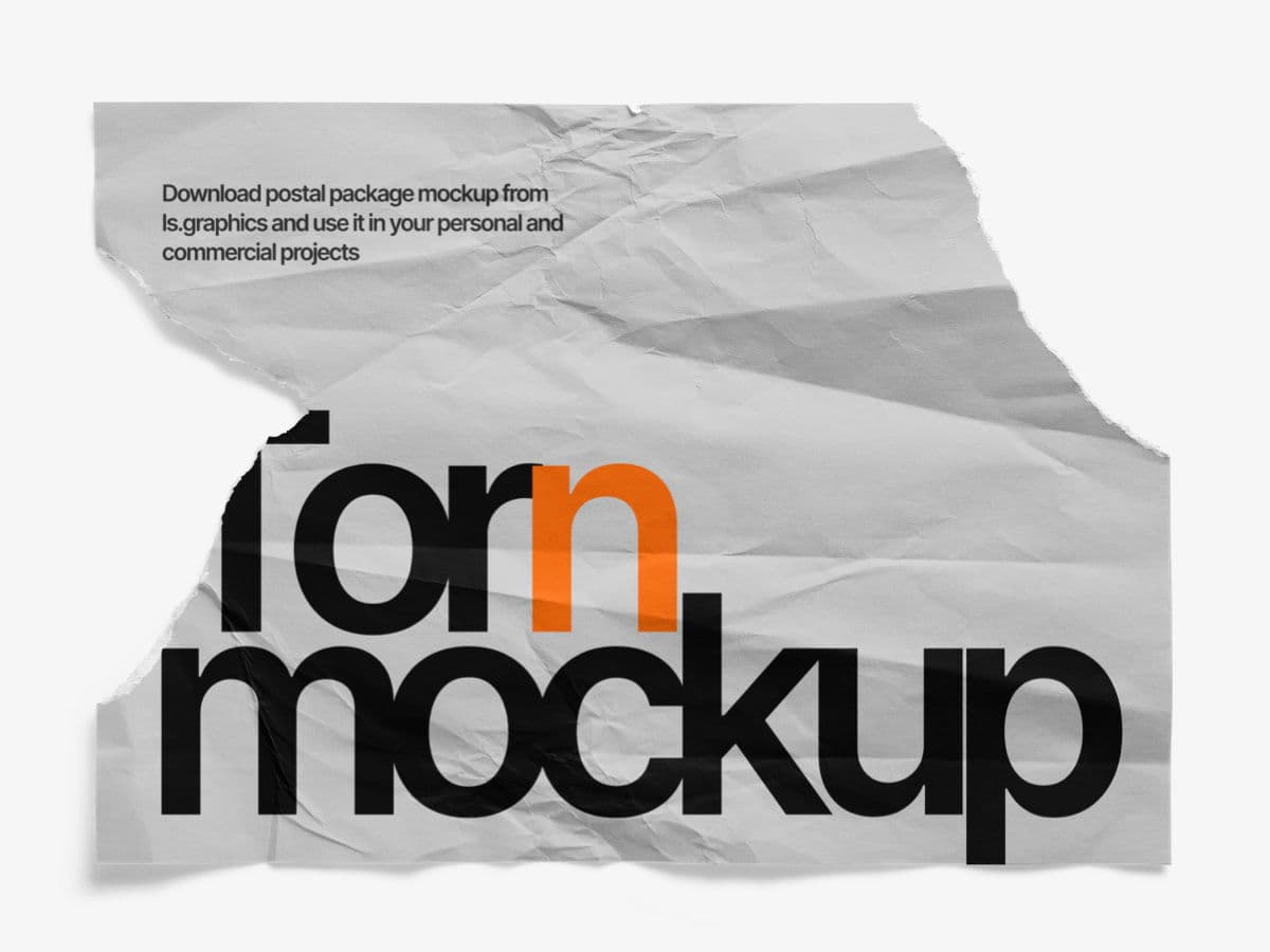 Torn Posters online mockup