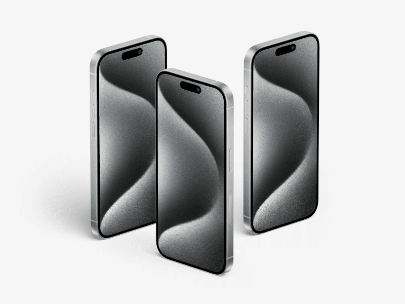 iPhone 15 Pro online mockup