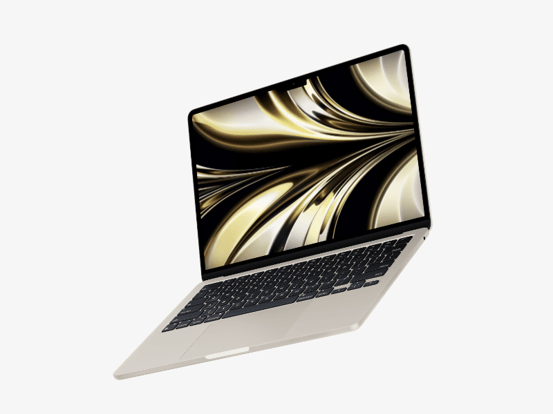MacBook Air (2022) online mockup