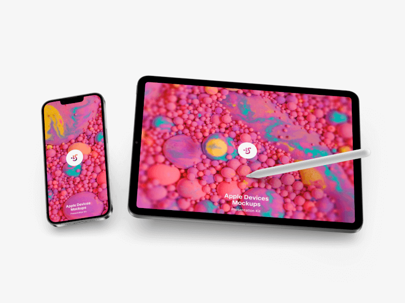 Apple Set online mockup