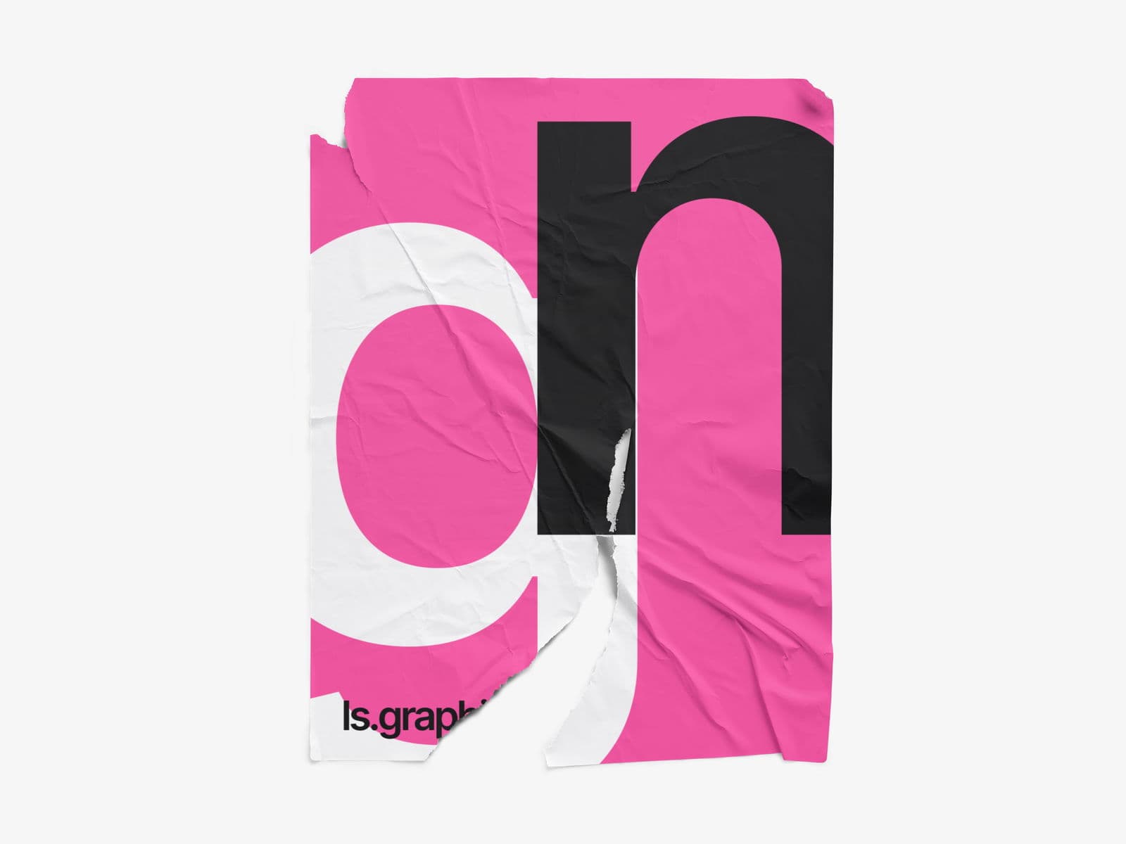 Glued Posters Glossy online mockup