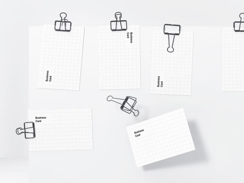 Business Cards online mockup