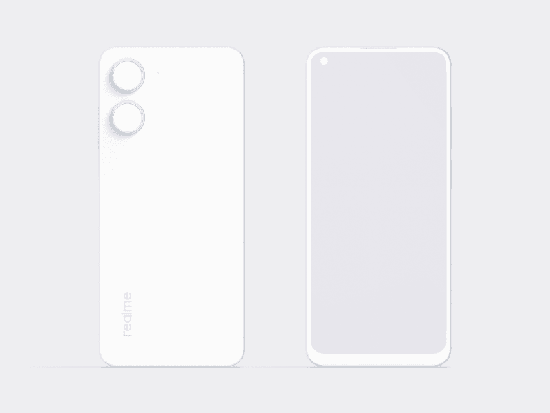 Realme 10 online mockup