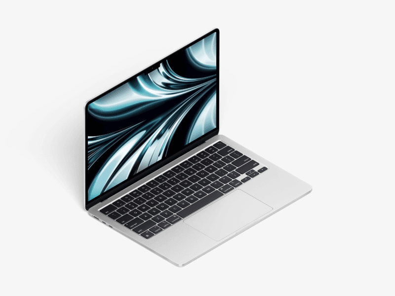 MacBook Air (2022) online mockup