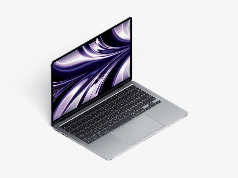 MacBook Air (2022) online mockup