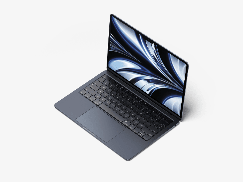 MacBook Air (2022) online mockup