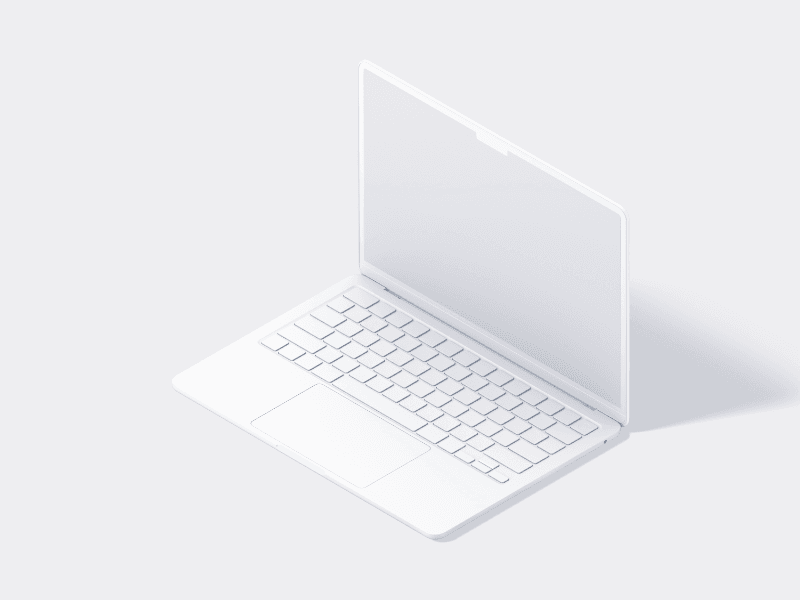 MacBook Air (2022) online mockup