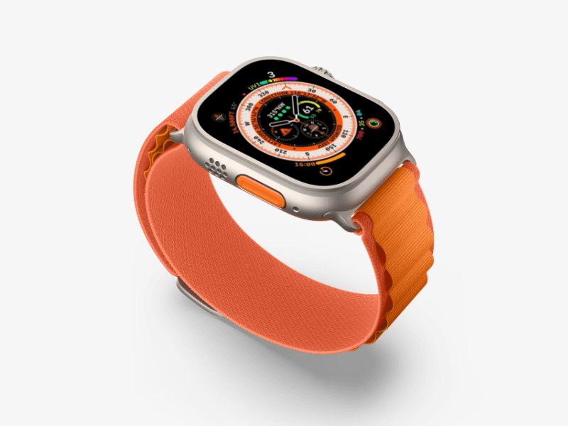 Apple Watch Ultra online mockup