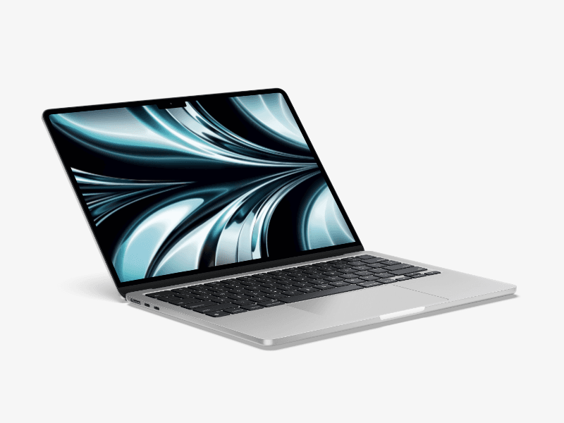 MacBook Air (2022) online mockup
