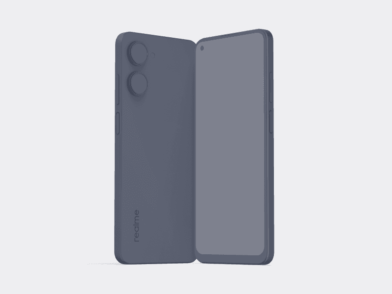 Realme 10 online mockup