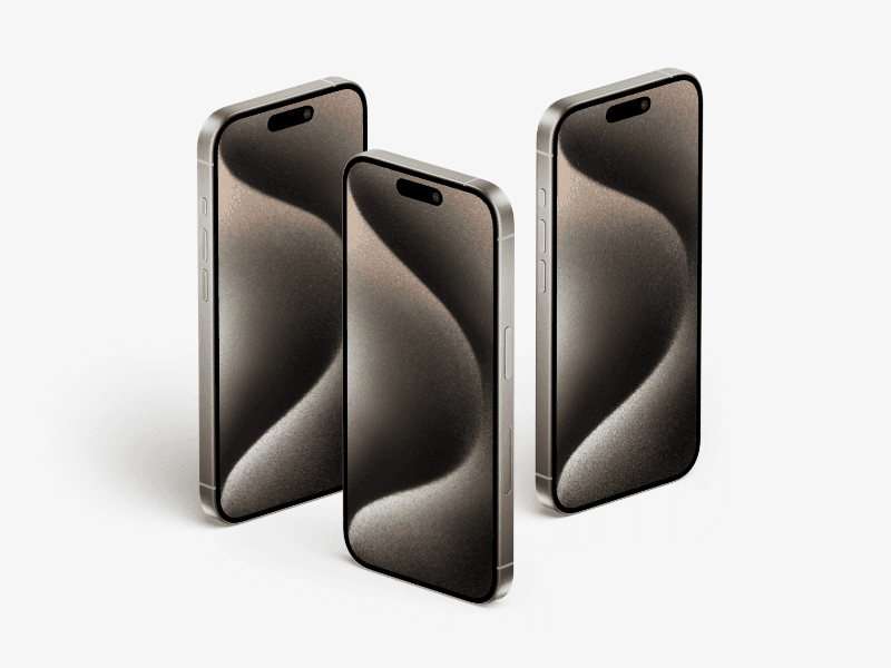 iPhone 15 Pro online mockup