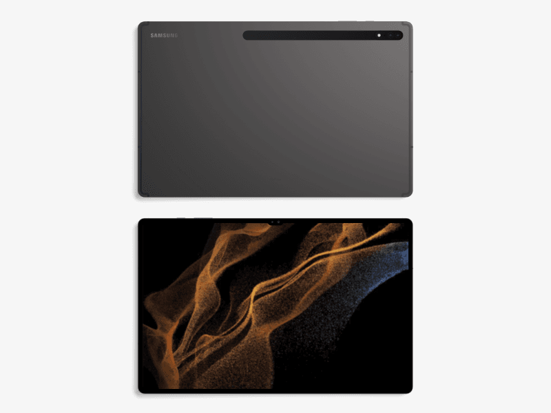 Galaxy Tab S8 Ultra online mockup