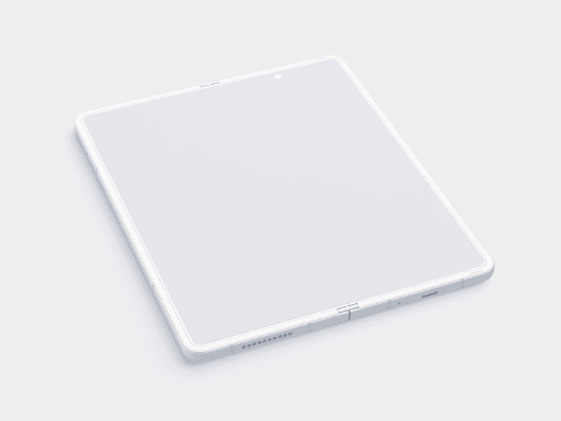 Samsung Galaxy Z Fold 3 online mockup