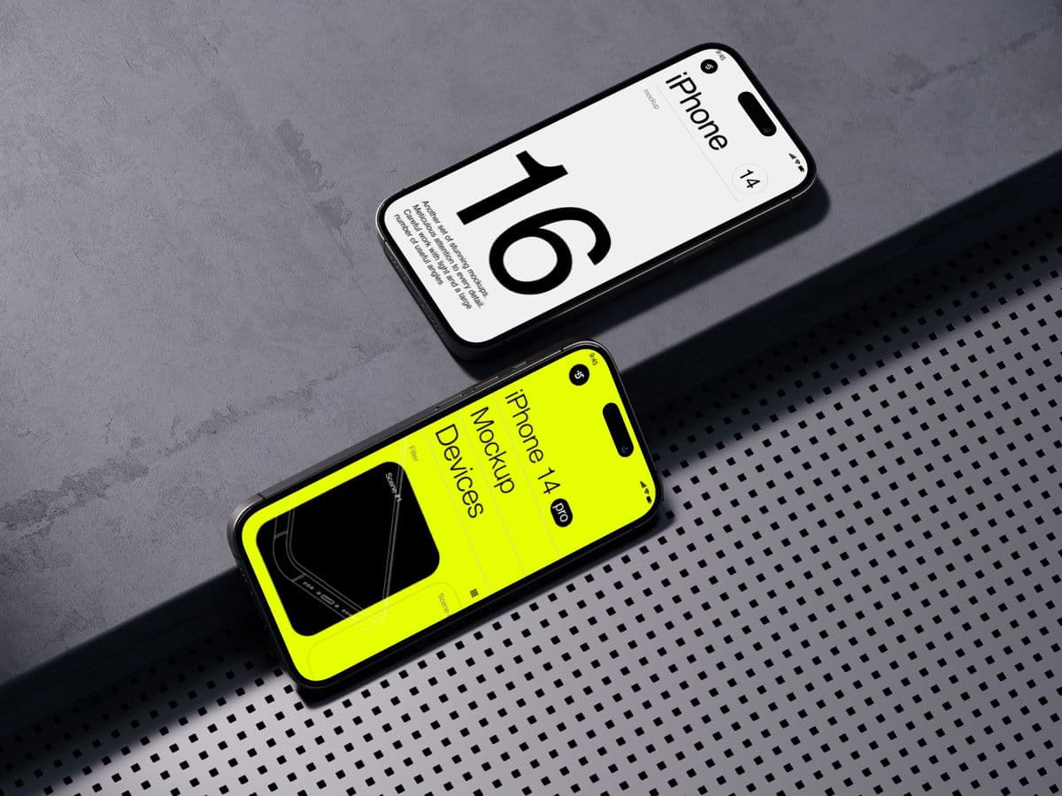 iPhone 14 Pro online mockup