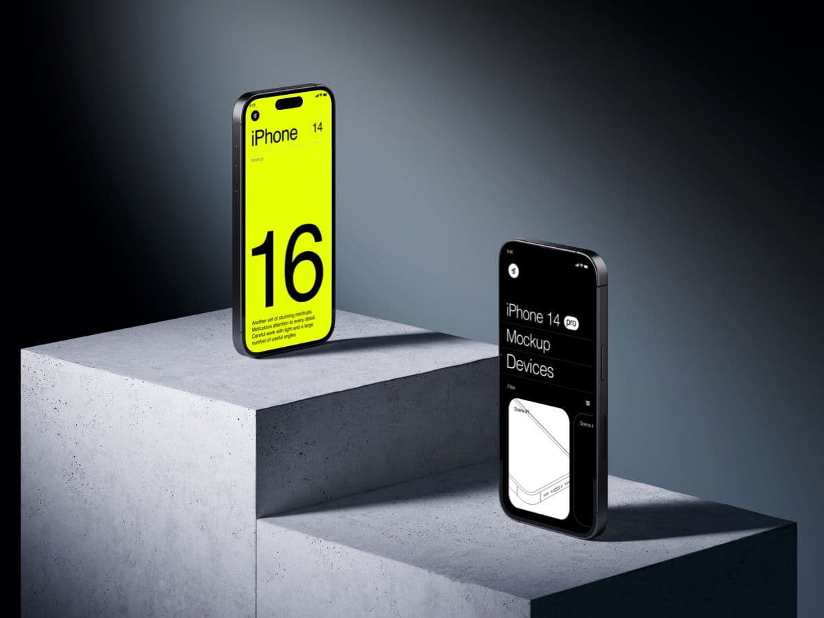 iPhone 14 Pro online mockup