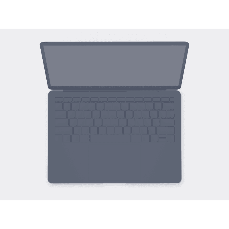 MacBook Air 13 online mockup
