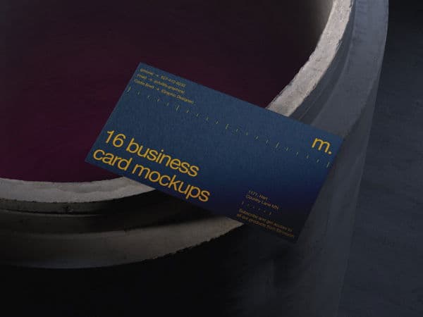 Business Сard online mockup