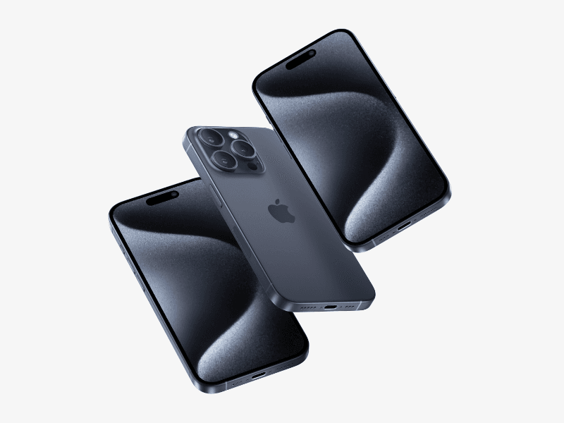 iPhone 15 Pro online mockup