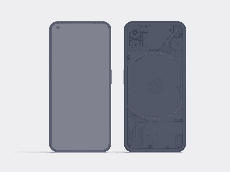 Nothing Phone 1 online mockup