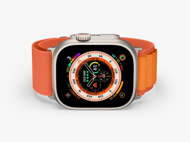 Apple Watch Ultra online mockup