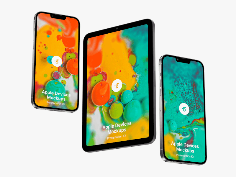 Apple Set online mockup