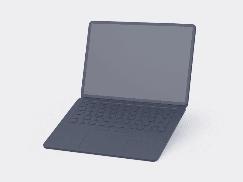 Surface Laptop Studio online mockup