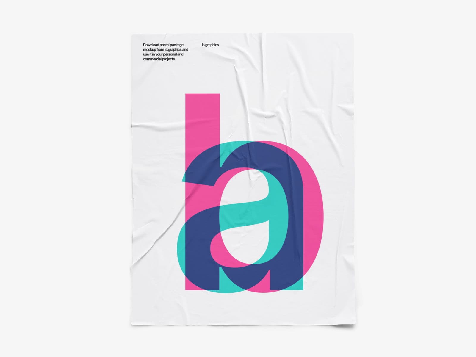 Glued Posters Glossy online mockup