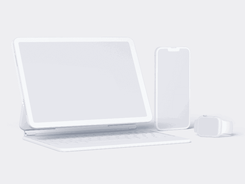 Apple Set online mockup