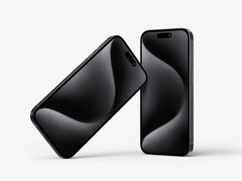 iPhone 15 Pro online mockup