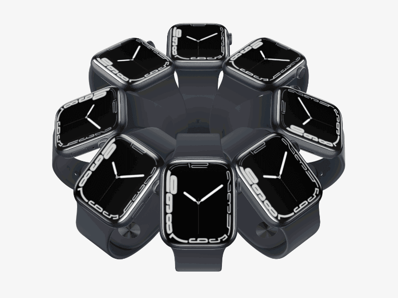 Apple Watch 7 online mockup