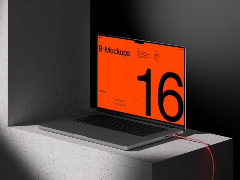 MacBook #12 online mockup