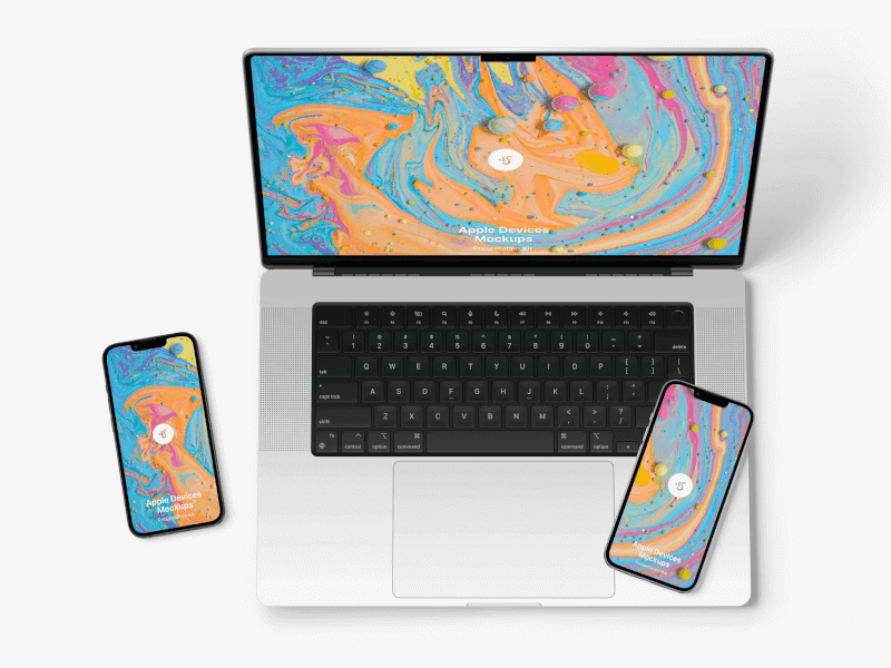 Apple Set online mockup