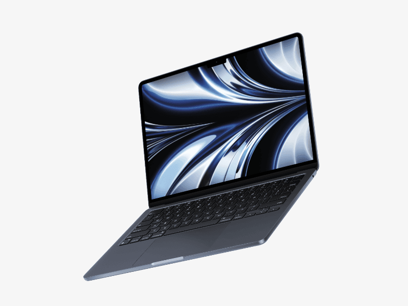 MacBook Air (2022) online mockup