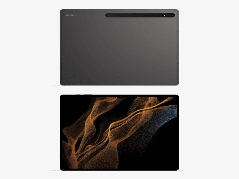 Galaxy Tab S8 Ultra online mockup