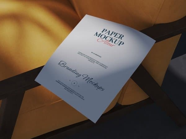 Paper online mockup