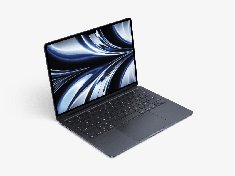 MacBook Air (2022) online mockup