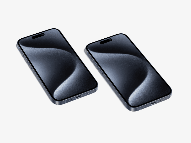 iPhone 15 Pro online mockup