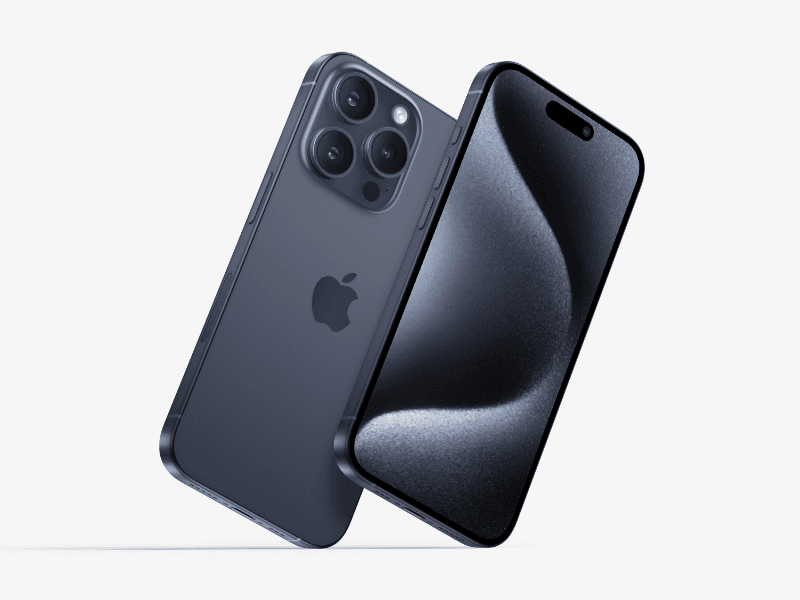 iPhone 15 Pro online mockup