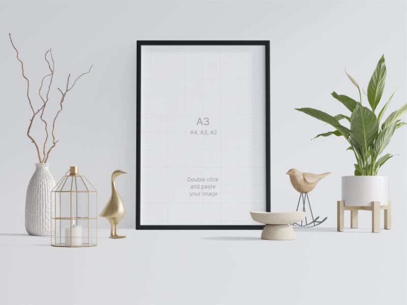 Frames online mockup
