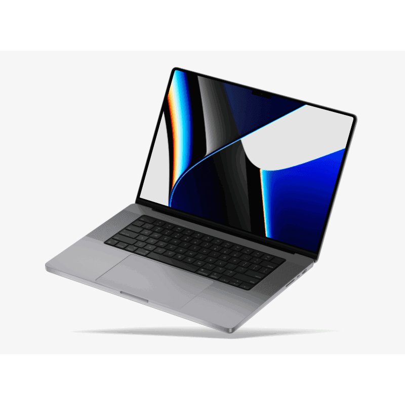 MacBook Pro 16 online mockup