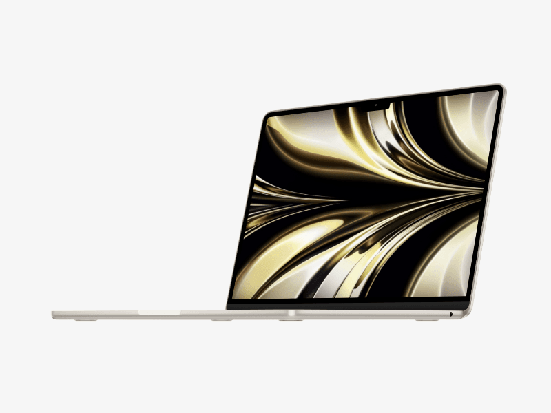 MacBook Air (2022) online mockup