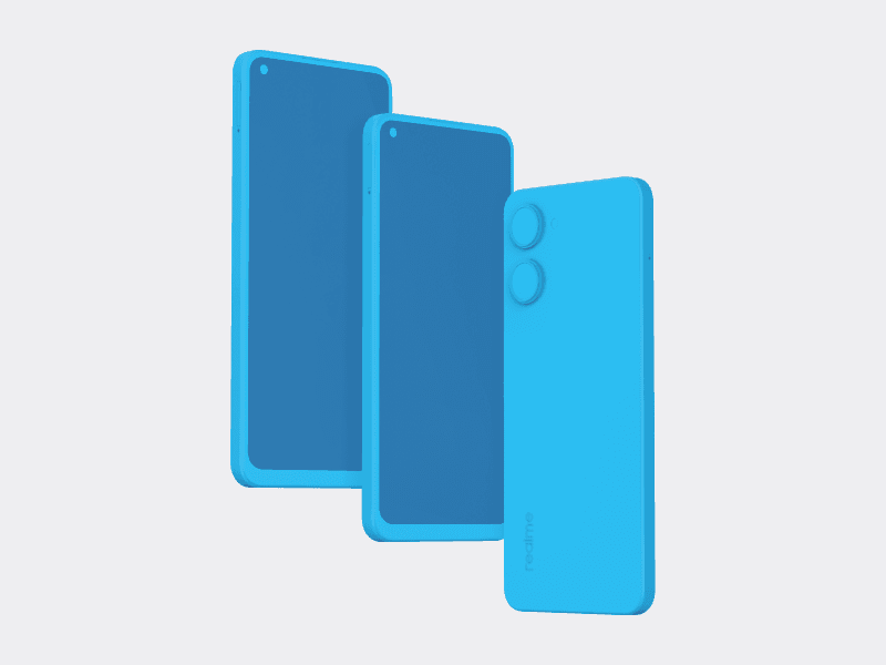 Realme 10 online mockup