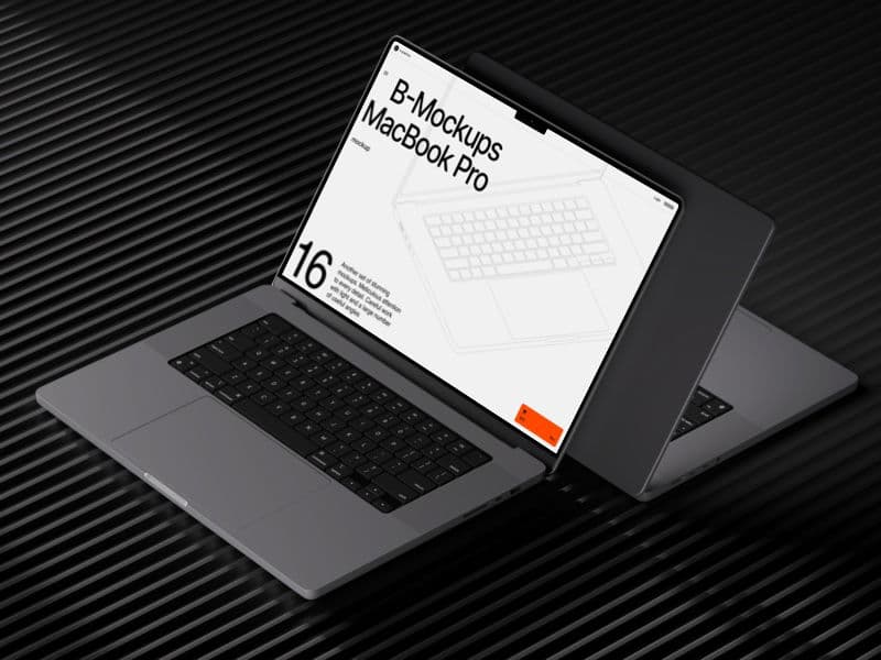 MacBook #07 online mockup