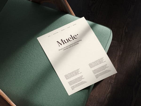 Muele online mockup