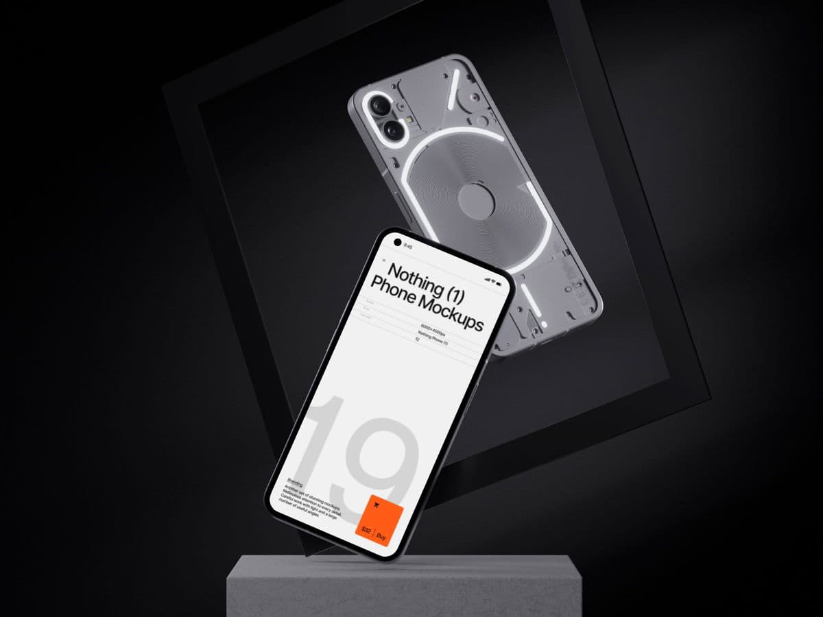 Nothing Phone 1 online mockup