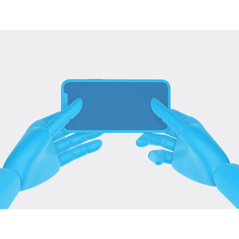 iPhone 12 Pro (Wooden Hands) online mockup