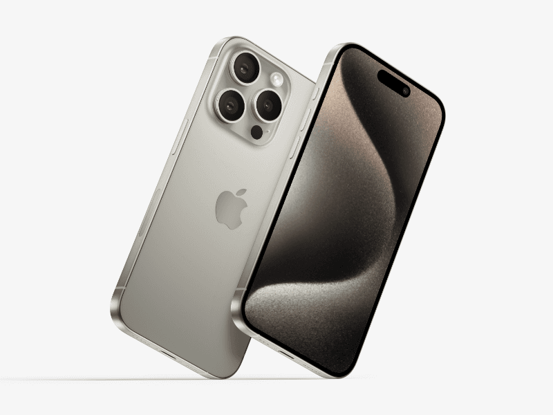 iPhone 15 Pro online mockup