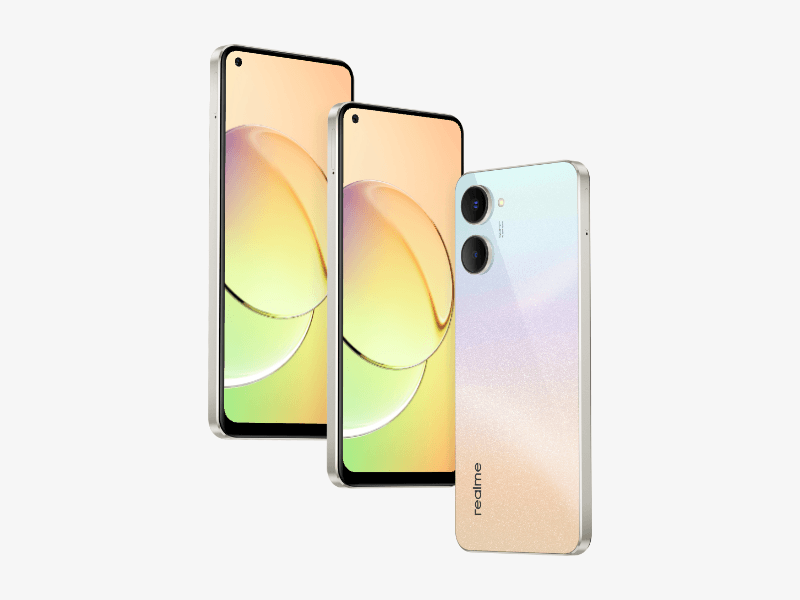 Realme 10 online mockup