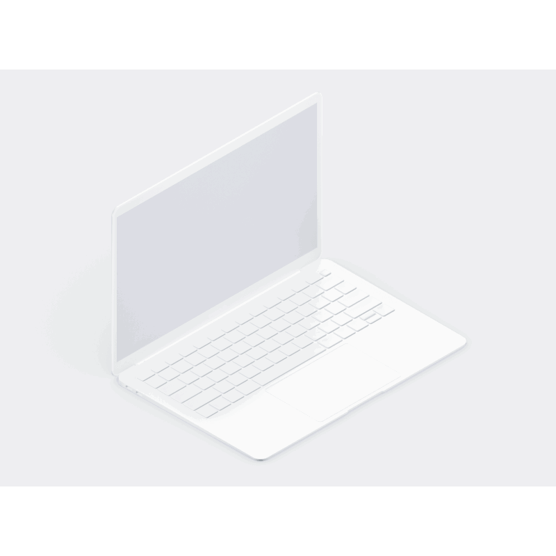 MacBook Air 13 online mockup